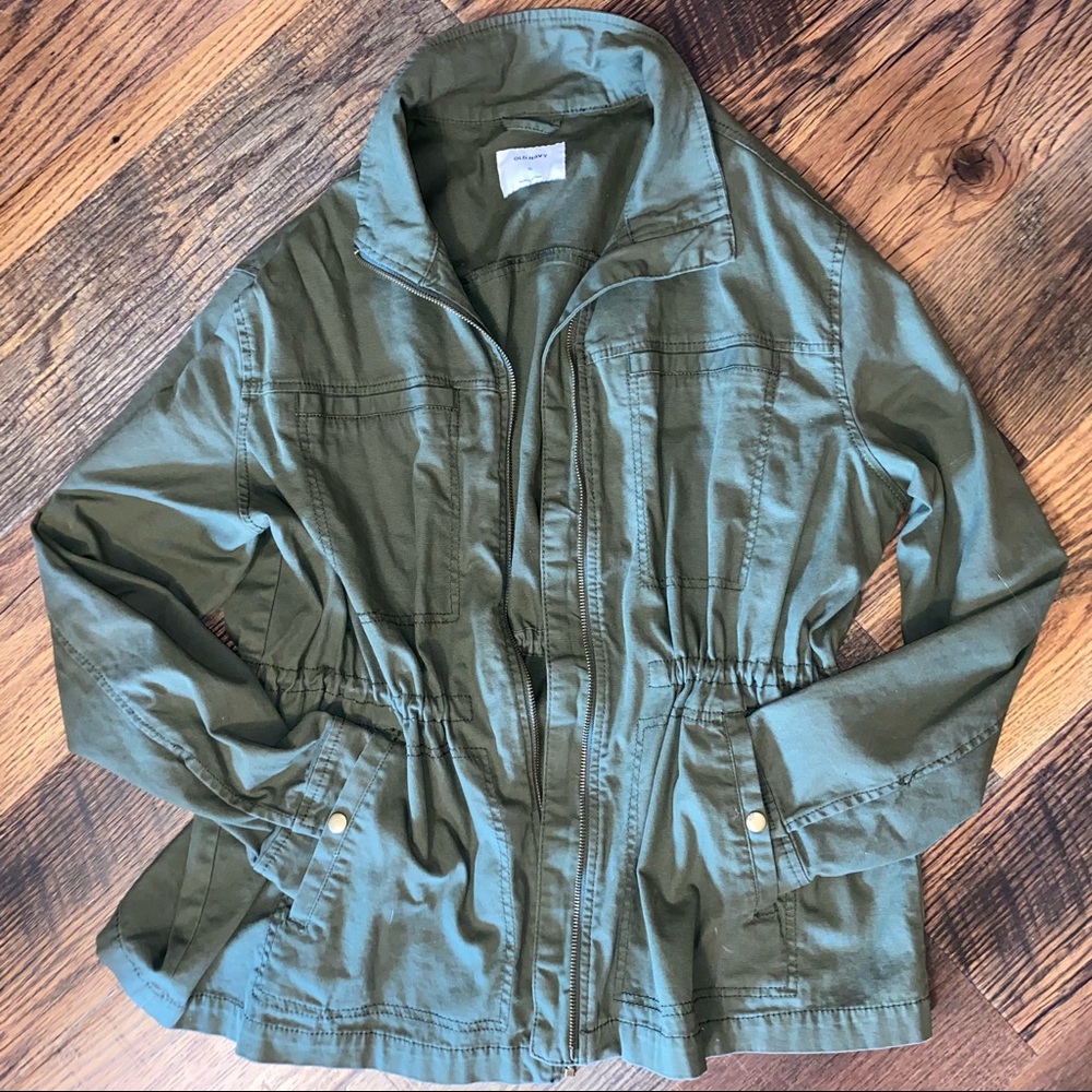 Old Navy Army Green Jacket
